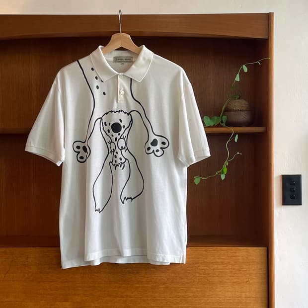 Mieko Uesako 1/2 Polo T-shirt