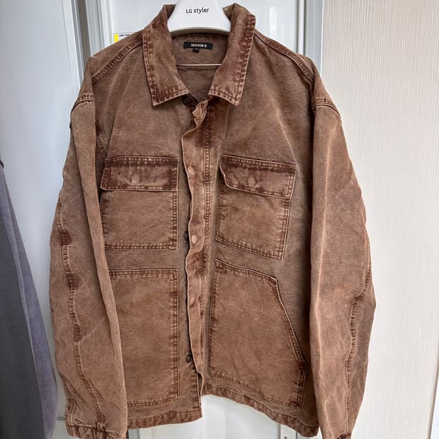 이지 시즌 6 카팬터 코트 자켓