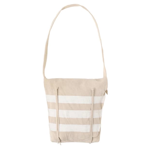 비즈빔 ICT 디어스킨 숄더백 베이지