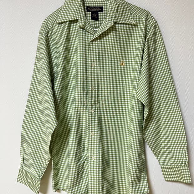 브룩스브라더스 수피마코튼 체크 셔츠