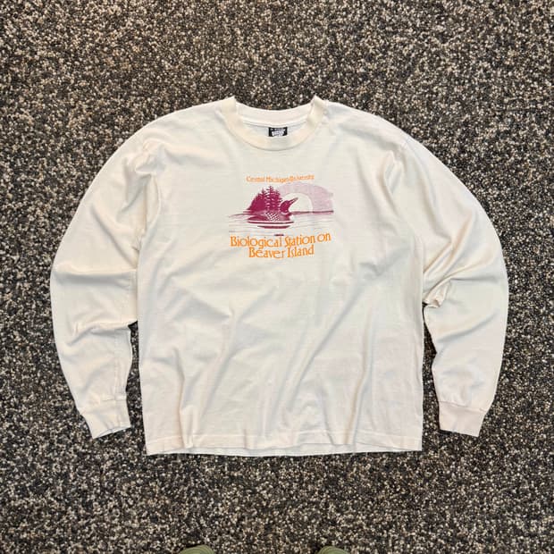 90s 스크린스타즈 롱슬리브 티셔츠 made in USA (XL) 