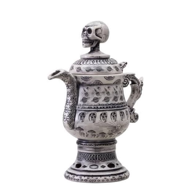 네이버후드 닥터우 22SS 스컬 헤드 인센스 챔버 블랙 F