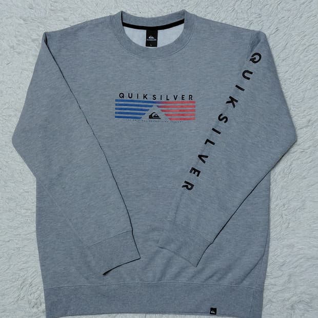 퀵실버 기모 맨투맨 L
