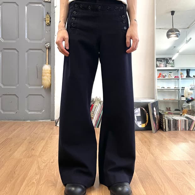 [29] US Navy 세일러 플레어 울 팬츠