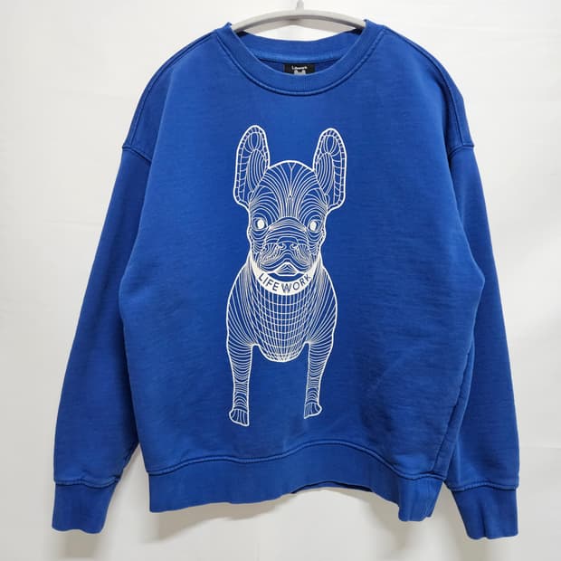 라이프워크 빅로고 맨투맨 티셔츠 XS