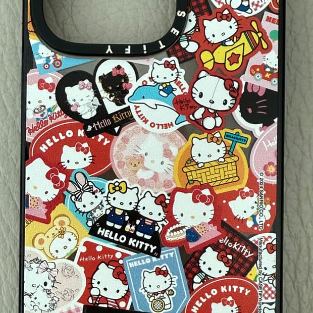 케이스티파이 헬로키티 아이폰16프로 범퍼케이스