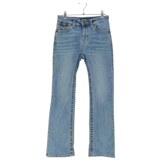 트루릴리전 True Religion 세미부츠컷 데님팬츠 연청 26