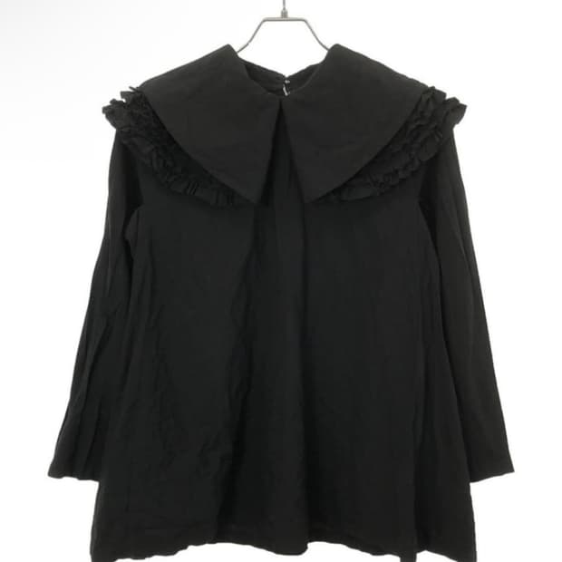 comme des garcons 빅카라 블라우스