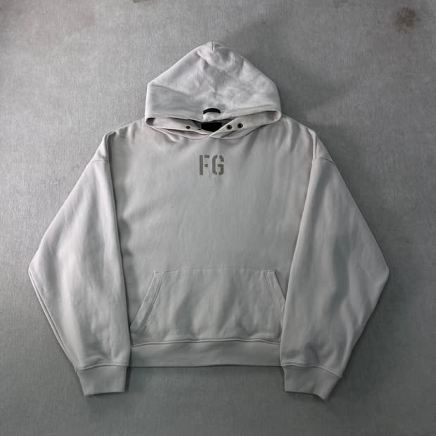 100 피오갓 FG로고  후드티 