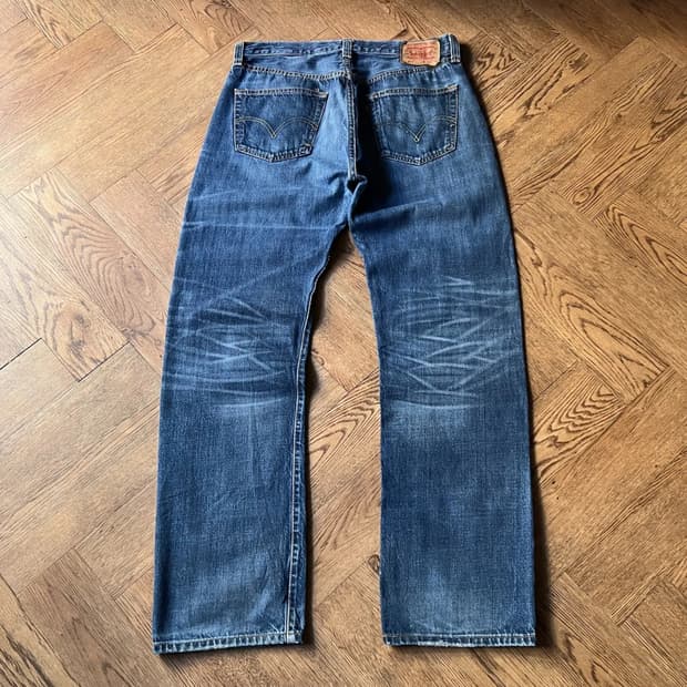 [33]00's 리바이스 501 멕시코제 셀비지 데님 팬츠