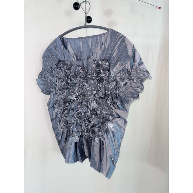 Specchio Pleats Top