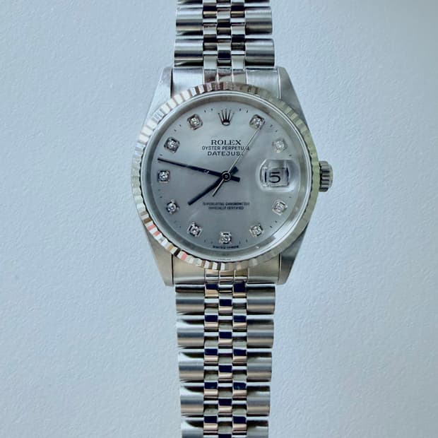풀셋 롤렉스 16234 자개 다이얼 10포인트 다이아