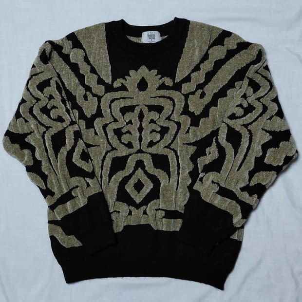 [Rare] 이탈리아 모딜리아니(Modigliani) 입체 패턴 울니트