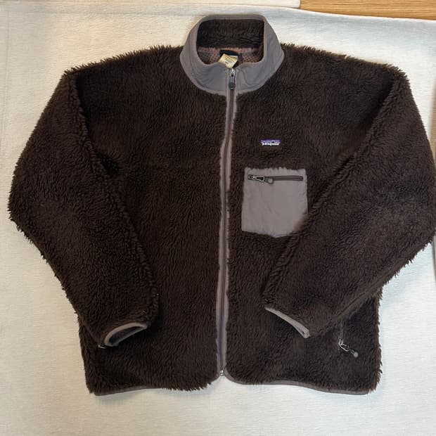 (XL) 파타고니아 빈티지 딥파일 장모 코코아