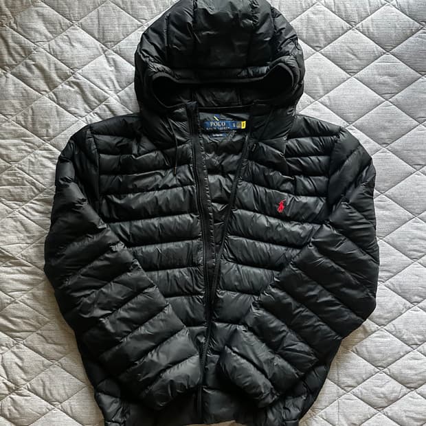 폴로 랄프로렌 후드 경량패딩 XL