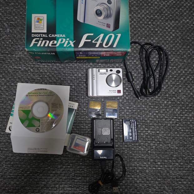 finepix f401/파인픽스 f401/스미카16MB×2/풀박스
