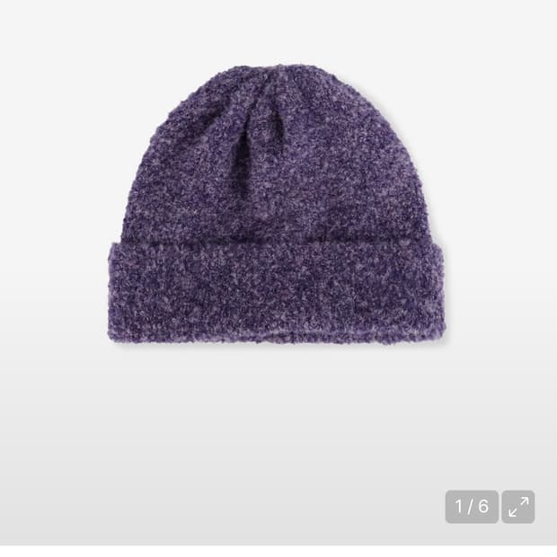 예스아이씨 부클 비니 퍼플