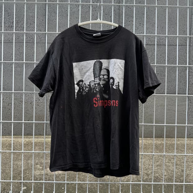 00‘s simpsons sopranos parody t shirt