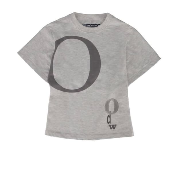 오들리워크샵 Debris ODW Corset Waist Tee