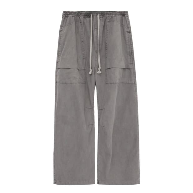 4) 폴리테루 휴먼인덱스 헌터 카고 팬츠 라이트 그레이