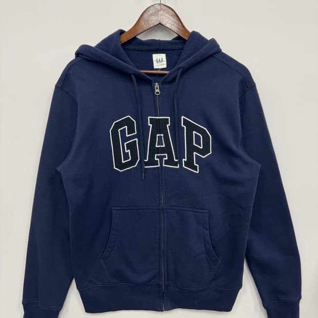 GAP 네이비 후드집업 
