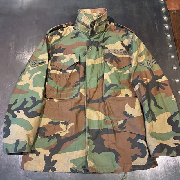 XS-숏) 미군 m65 우드랜드 필드자켓