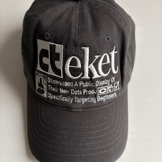 Teket Plan Cap Charcoal