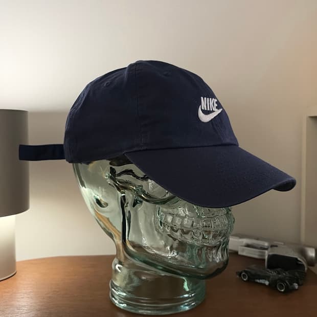 Nike 나이키 스우시 기본 로고 네이비 볼캡 