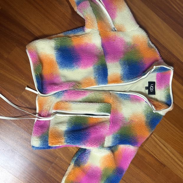 24 FW 어그 마를린 셰르파 플리스 봄버 재킷 xs 급처