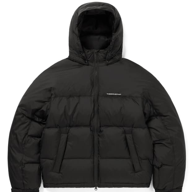 [L] 디스이즈네버댓 립스탑 다운 패딩 자켓