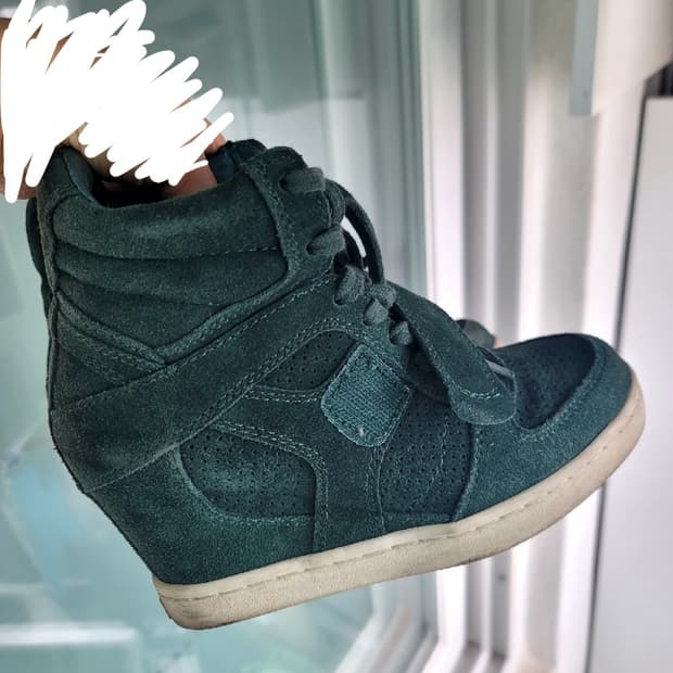 Ash신발 웨지힐 240 스니커즈 하이탑