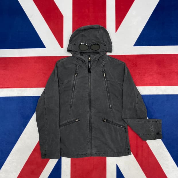CP컴퍼니 워시드 고글자켓 95