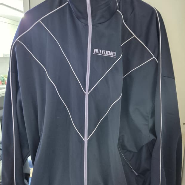 [L] willy chavarria 트랙 자켓 네이비