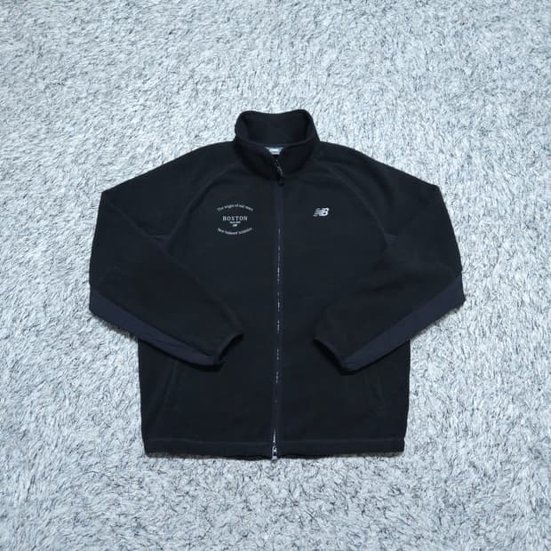 뉴발란스) XS 여자 오버핏 보스턴 플리스집업 / 왕눈이샵