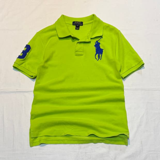 폴로 랄프로렌 빅포니 치프키프 카라티 라임 그린