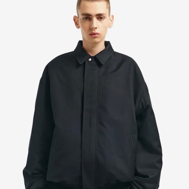 mngu 오버사이즈드 블루종 l