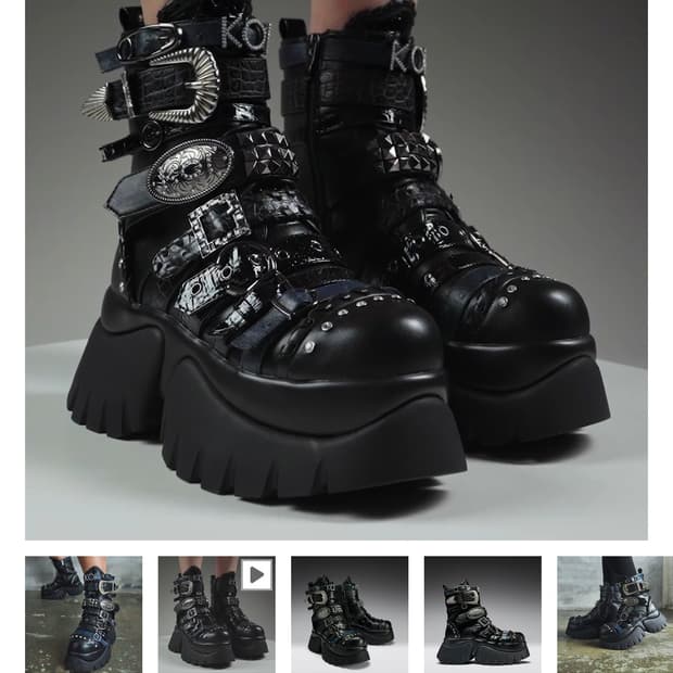 koifootwear belt boots