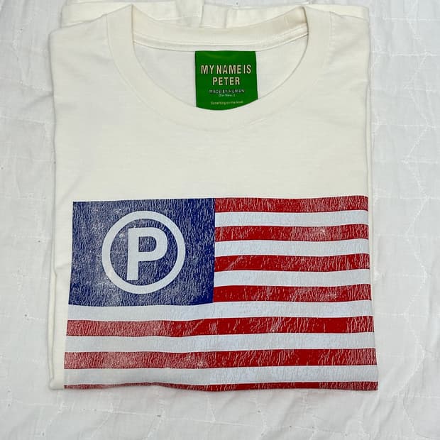 마이네임이즈피터 USA FLAG T-SHIRTS 반팔
