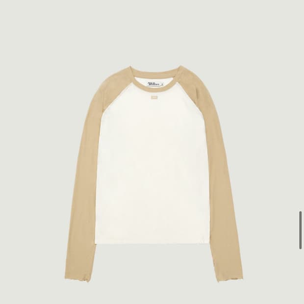 그로브 SOMA RAGLAN L/S T-SHIRT(IVORY) 