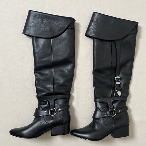 토가 풀라 하네스 웨스턴 롱 부츠 toga pullar