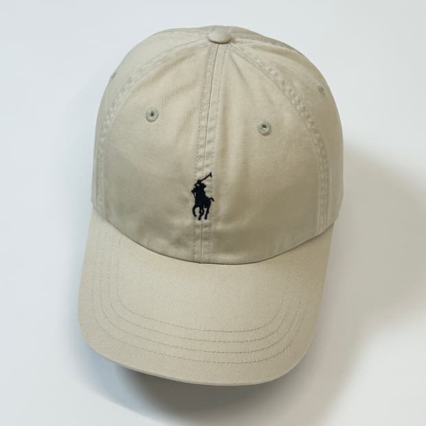 폴로 포니 가죽스트랩 볼캡 