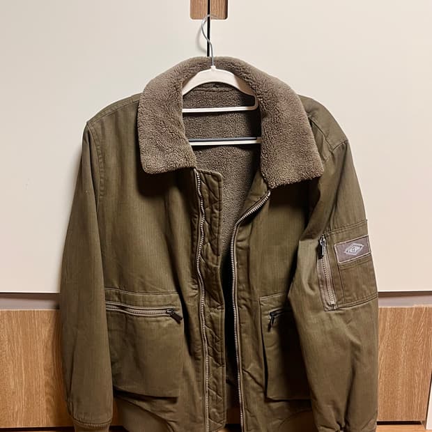 빈티지 봄버 자켓