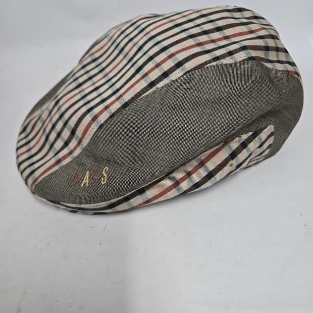 닥스 남성 체크 헌팅캡 59-60cm