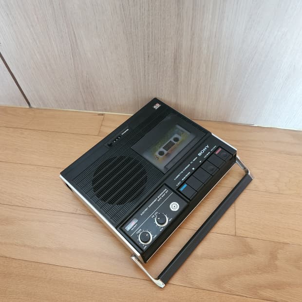 소니 빈티지 카세트 플레이어 TC-1260A