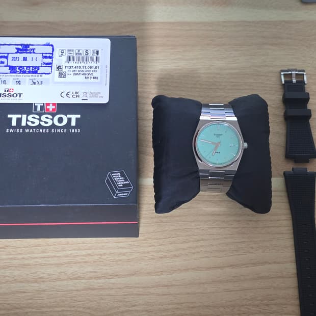 티쏘 PRX 라이트그린 40mm