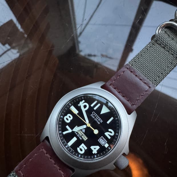 시티즌 프로마스터 터프 옐로스톤 국립공원 한정판 팝니다.