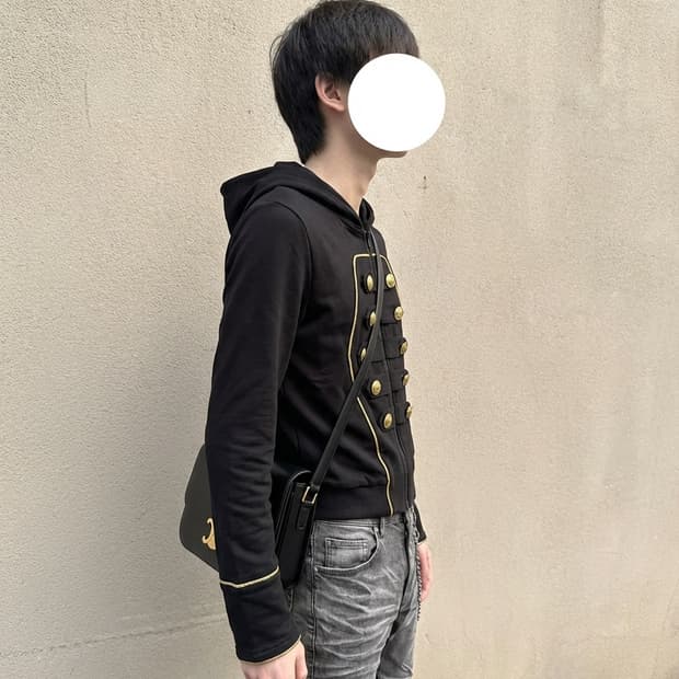 Anap 크롭 나폴레옹 후드집업