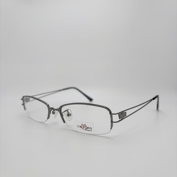 VENETIAN 실버 반무테 빈티지안경