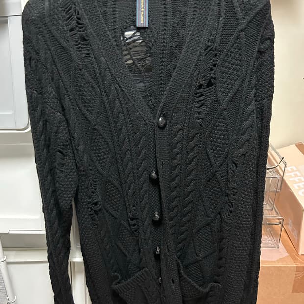 Mihara yasuhiro fisherman cardigan 