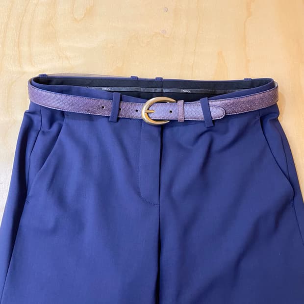 VTG python dressy belt